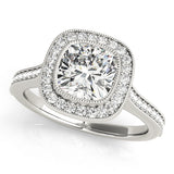 Halo Diamond Ring