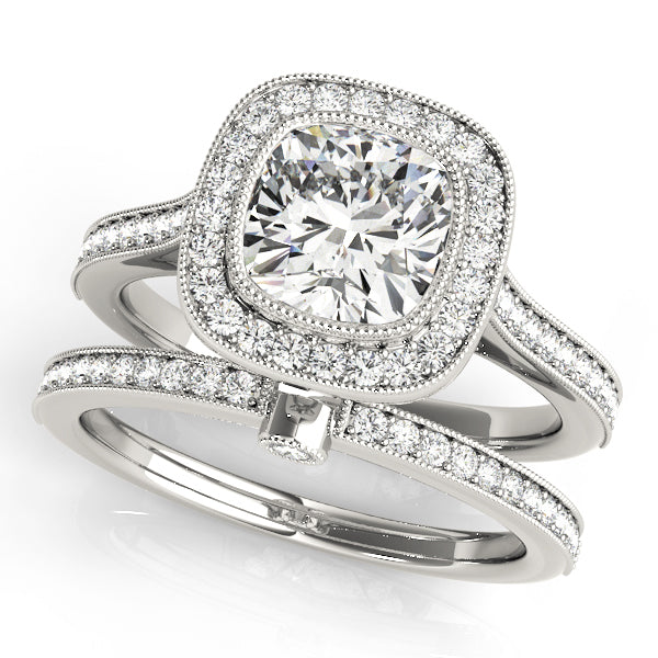 Halo Diamond Ring