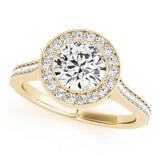 Halo Diamond Ring