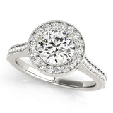 Halo Diamond Ring