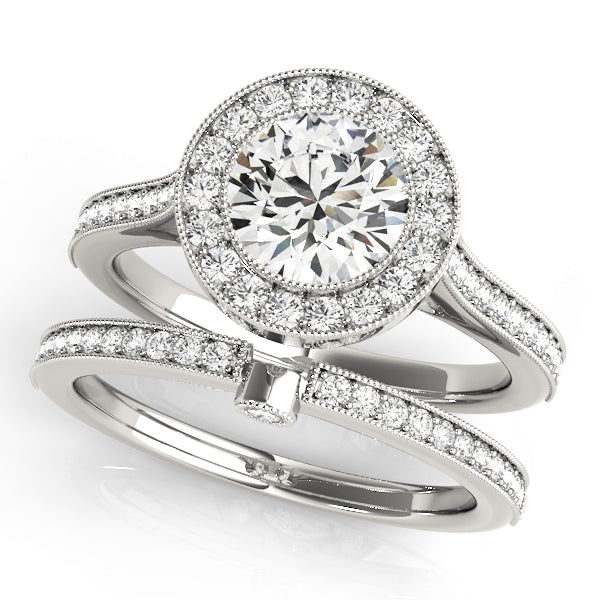 Halo Diamond Ring