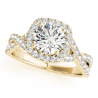 Halo Diamond Ring