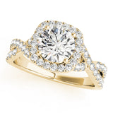 Halo Diamond Ring