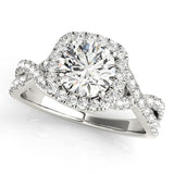 Halo Diamond Ring