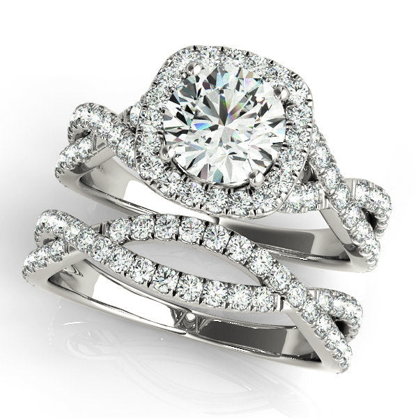 Halo Diamond Ring