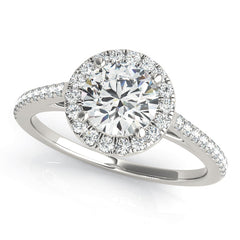 Halo Diamond Ring