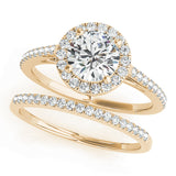 Halo Diamond Ring