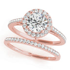 Halo Diamond Ring