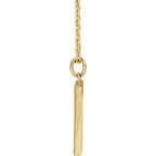 Yellow Swan 18" Necklace