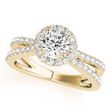 Halo Diamond Ring