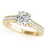 Single Row Diamond Ring