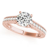 Single Row Diamond Ring