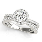 Halo Diamond Ring