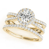 Halo Diamond Ring