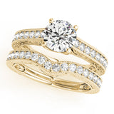 Single Row Diamond Ring