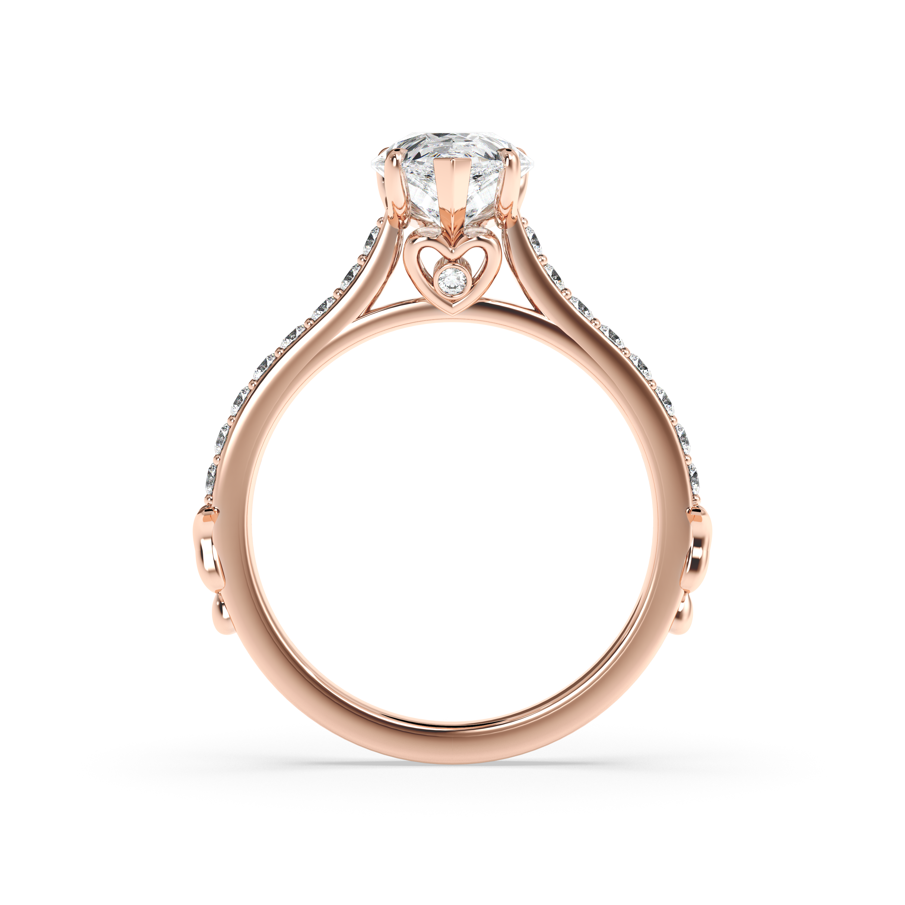 Classic No 4. Eternal Heart Diamond Ring