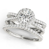 Halo Diamond Ring