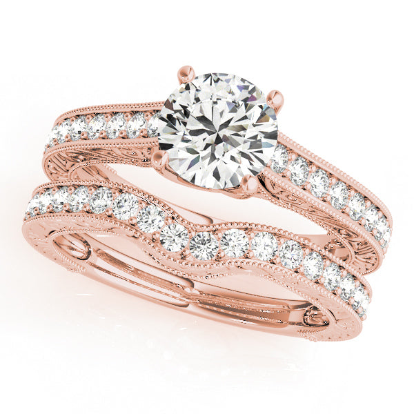 Single Row Diamond Ring