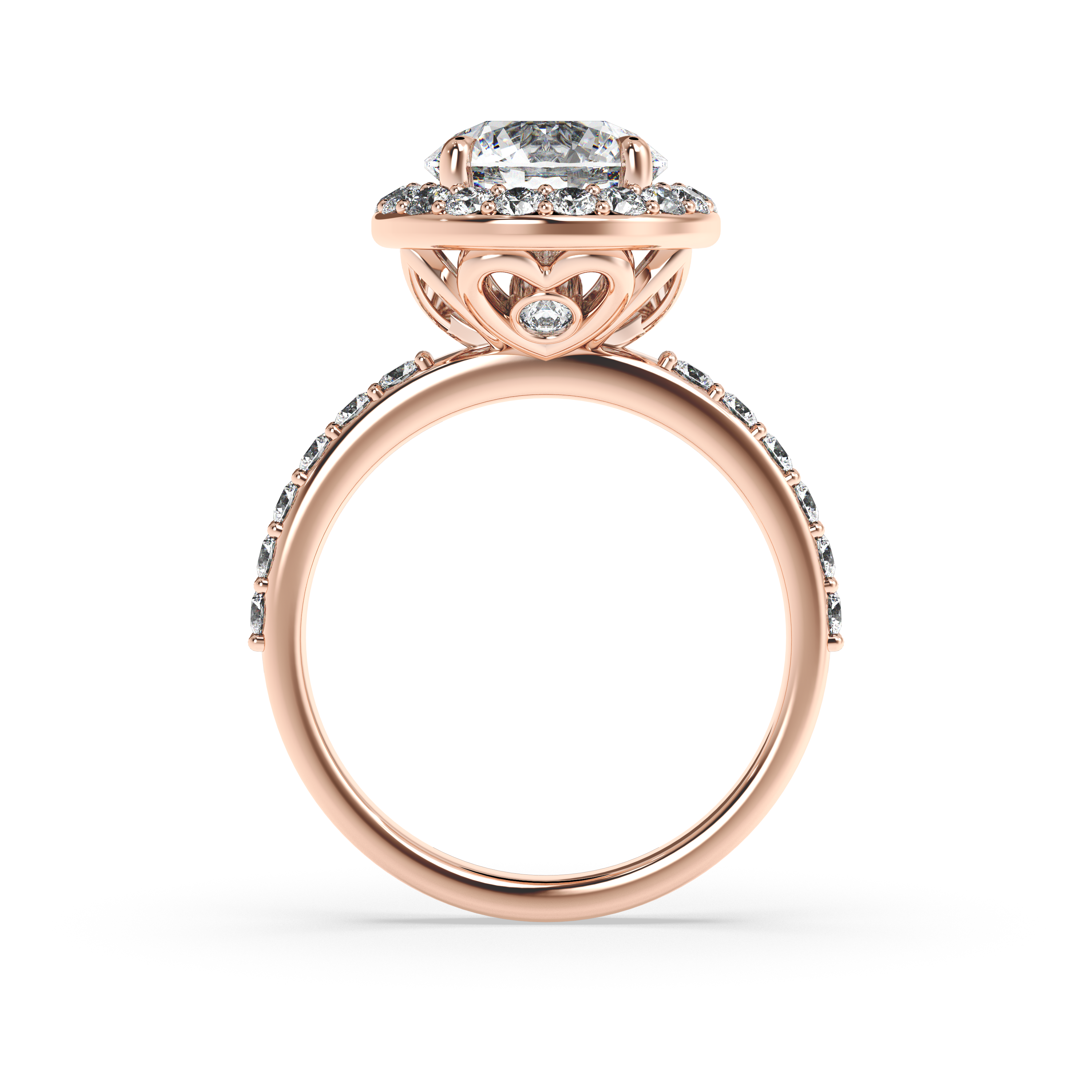 Classic No 5. Eternal Heart Diamond Ring