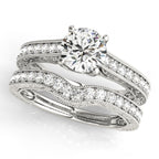 Single Row Diamond Ring