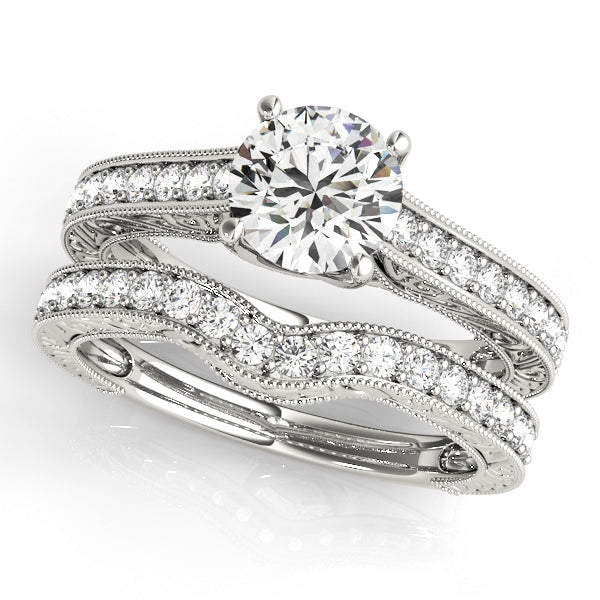 Single Row Diamond Ring