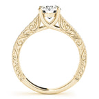 Single Row Diamond Ring