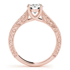 Single Row Diamond Ring