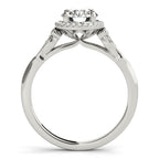 Halo Diamond Ring