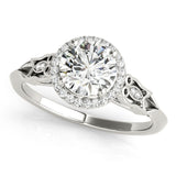 Halo Diamond Ring