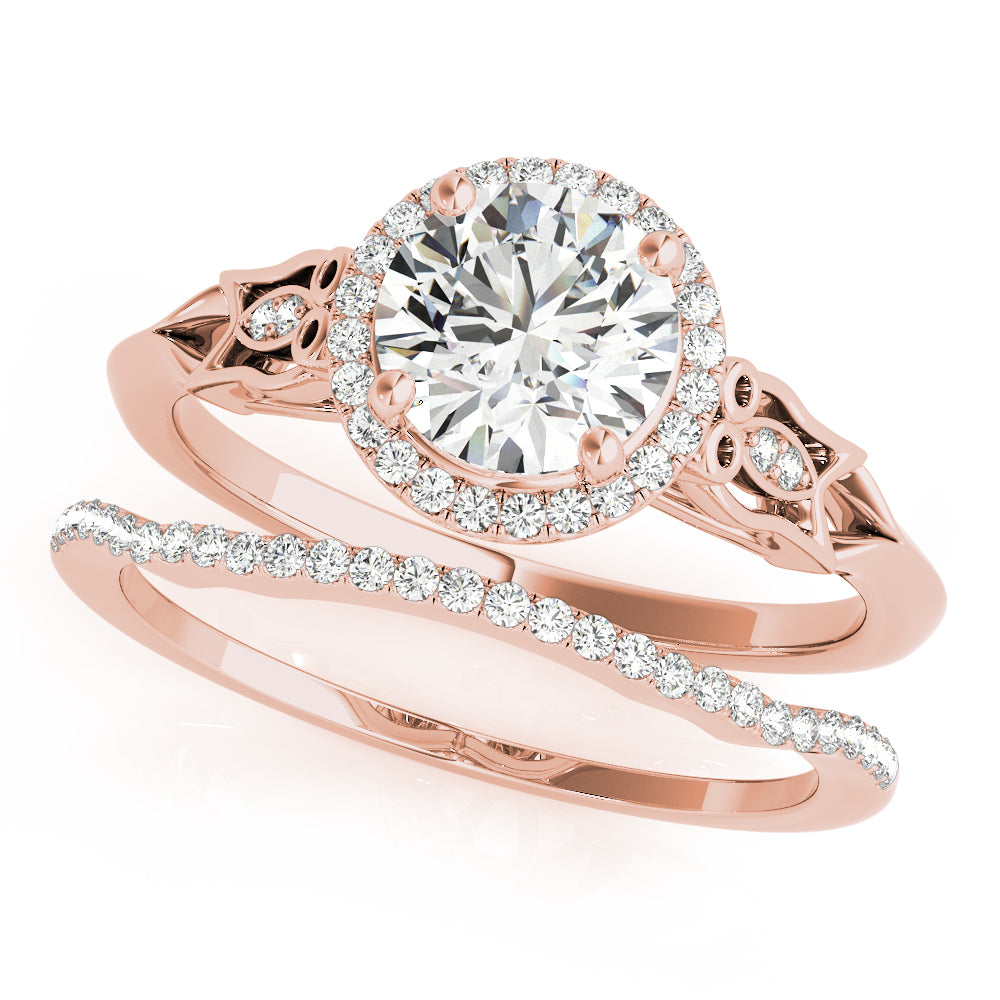 Halo Diamond Ring
