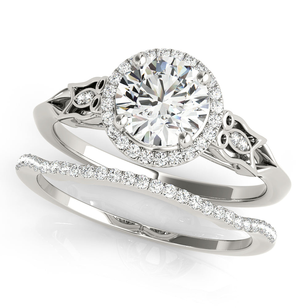 Halo Diamond Ring