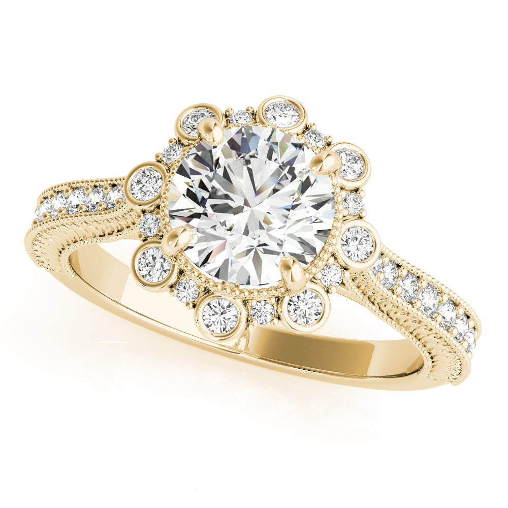 Halo Diamond Ring Main image
