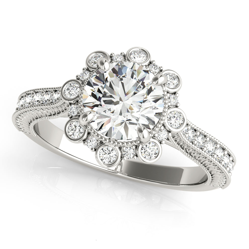 Halo Diamond Ring Secondary image
