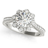 Halo Diamond Ring