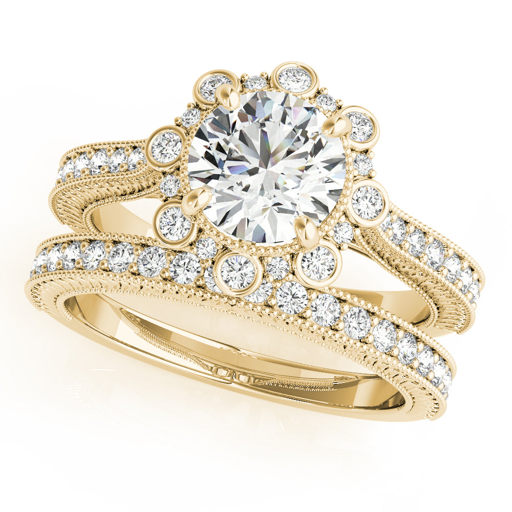 Halo Diamond Ring