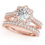 Halo Diamond Ring