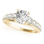 Single Row Diamond Ring