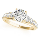 Single Row Diamond Ring