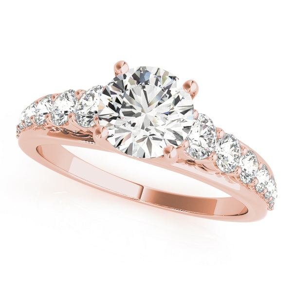 Single Row Diamond Ring Imagen secundaria del producto