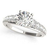 Single Row Diamond Ring