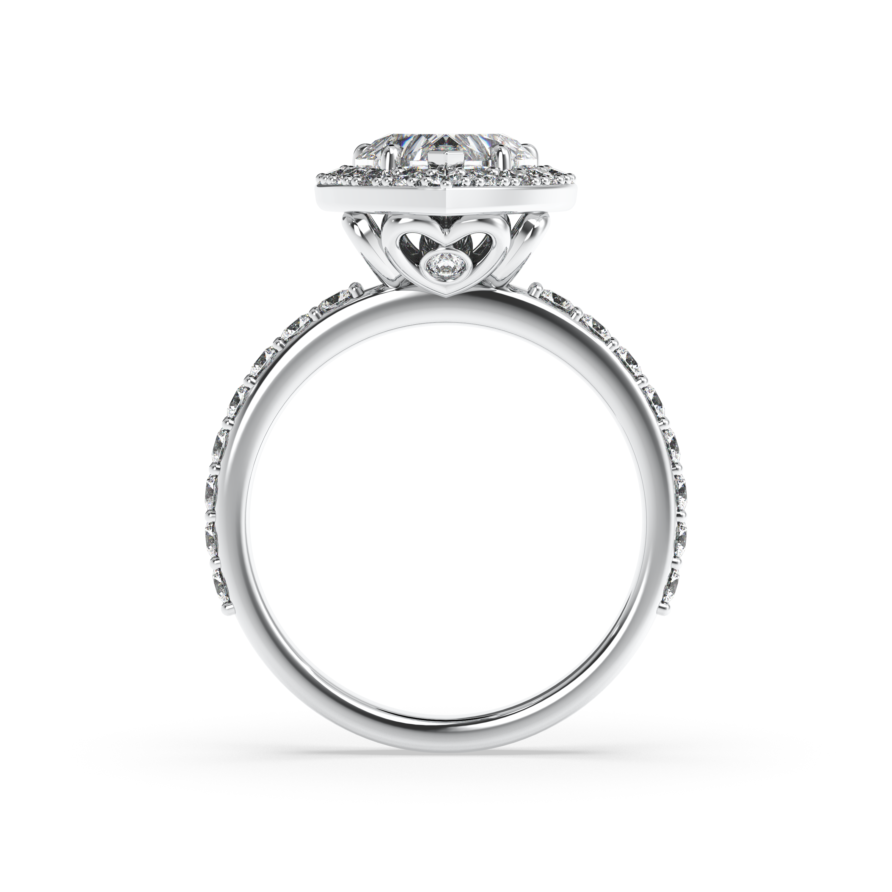 Classic No 6. Eternal Heart Diamond Ring