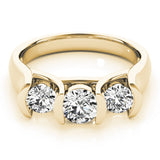 Three Stone Diamond Ring