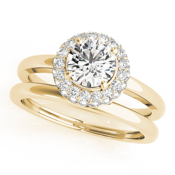 Halo Diamond Ring
