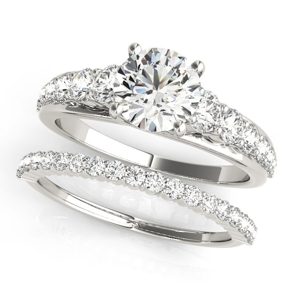 Single Row Diamond Ring