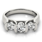 Three Stone Diamond Ring