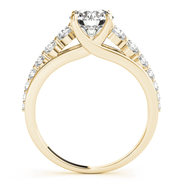 Single Row Diamond Ring