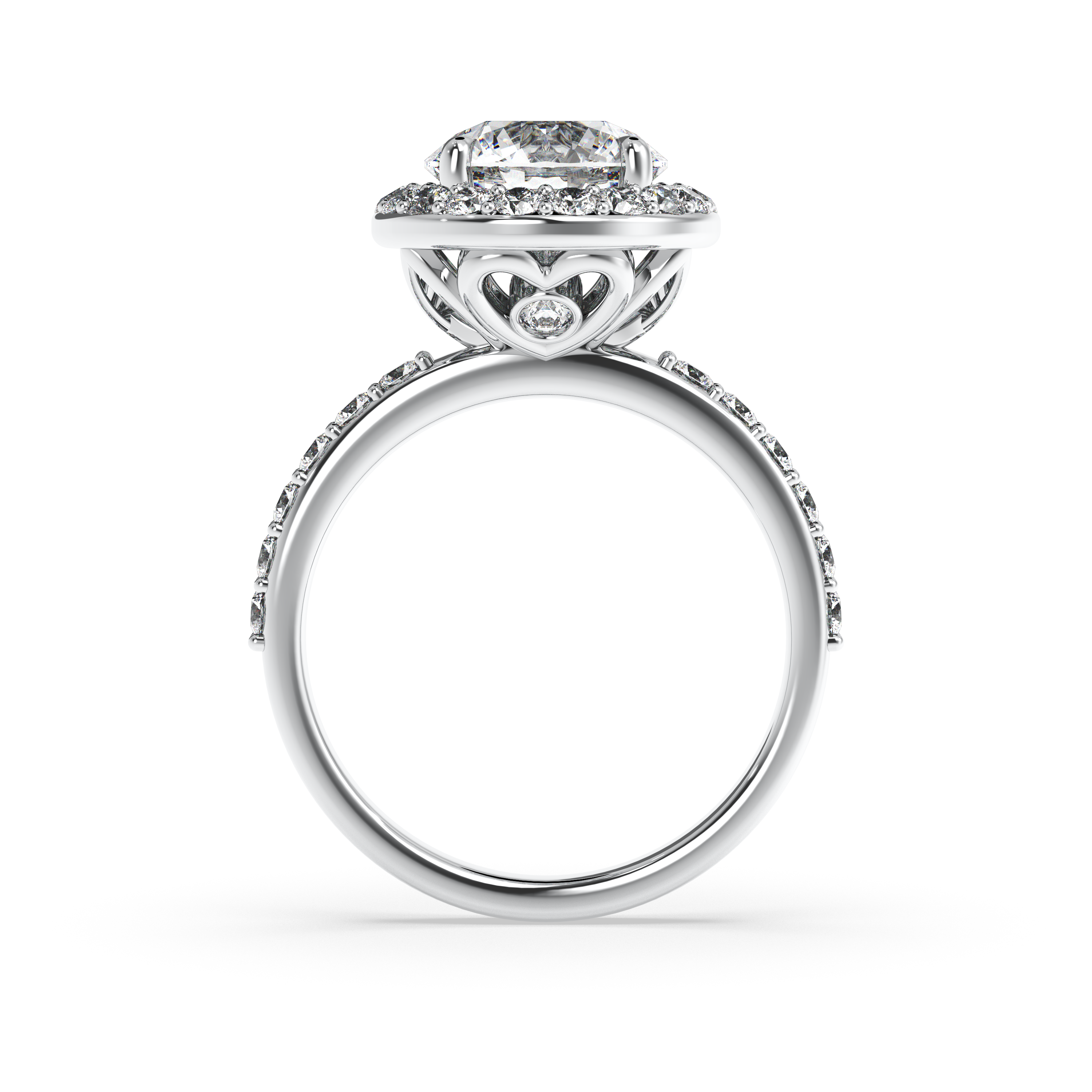 Classic No 5. Eternal Heart Diamond Ring