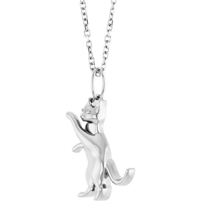 Cat Necklace 16-18