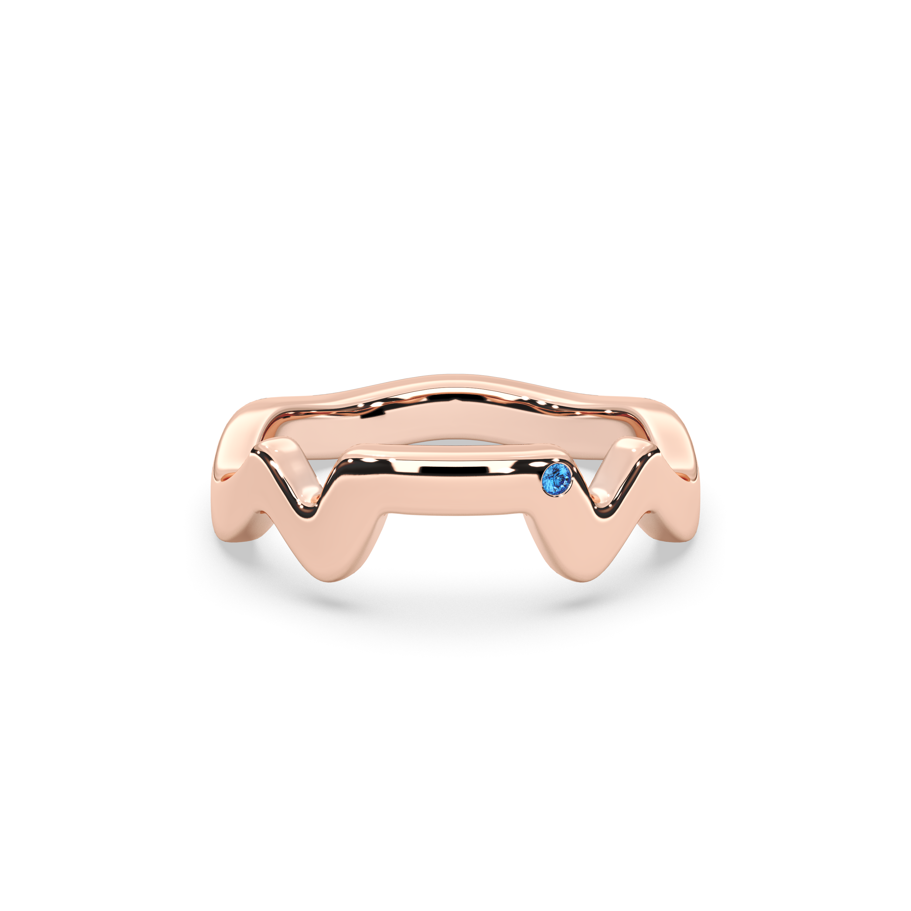 Table Mountain Pavé Londone Blue Topaz Ring Main image