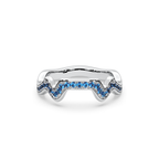 Table Mountain Pavé Londone Blue Topaz Ring
